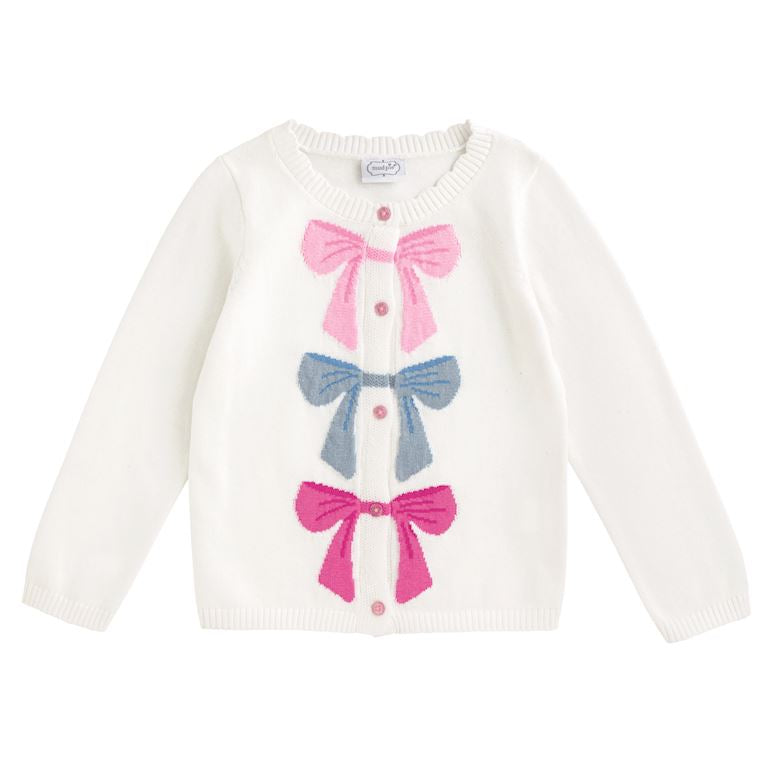 Colorful Bow Cardigan
