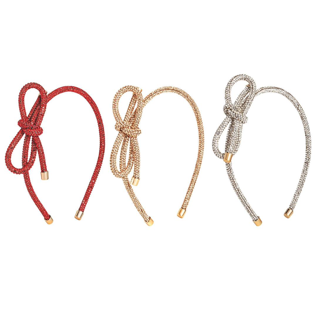 Mud Pie - Bow Rhinestone Headbands
