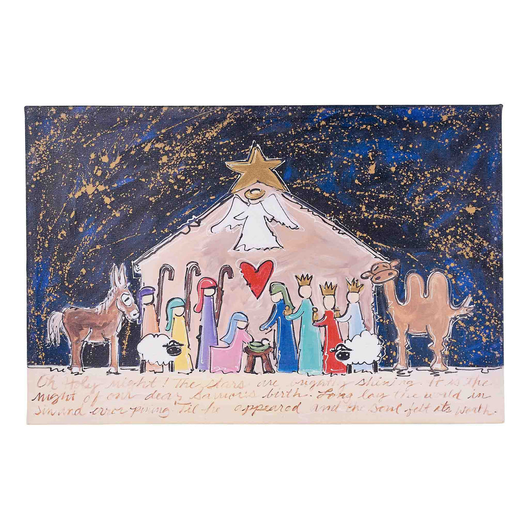 Glory Haus - Stars Are Brightly Shining Canvas Small