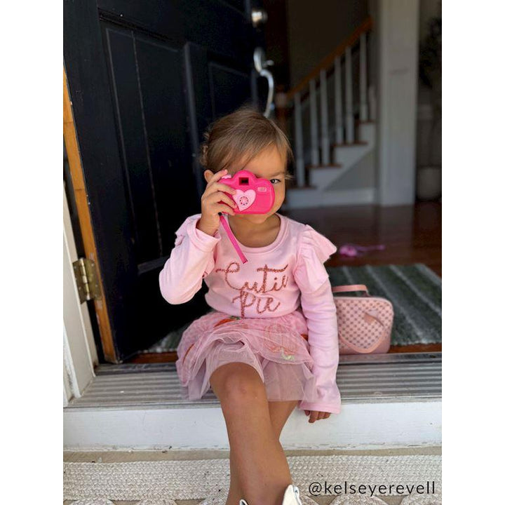 Mud Pie Pumpkin Sequin Tutu
