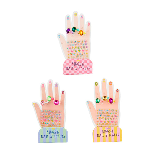 Ring & Nail Sticker Sets