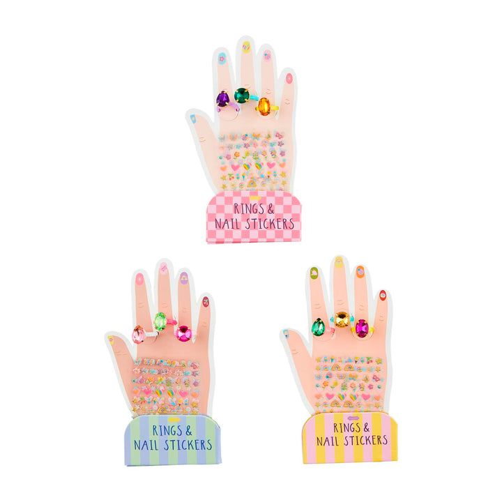 Ring &amp; Nail Sticker Sets