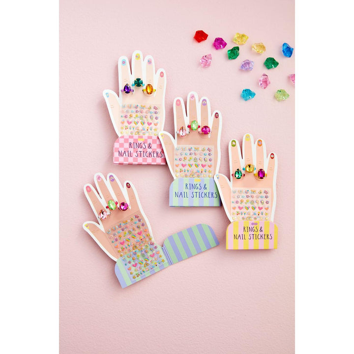 Ring &amp; Nail Sticker Sets
