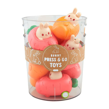 Bunny Press & Go Toys