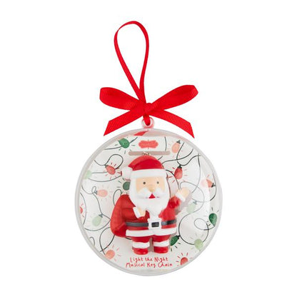 Christmas Light-Up Musical Keychain