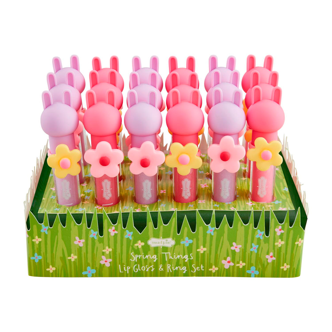 Spring Lip Gloss &amp; Ring Sets