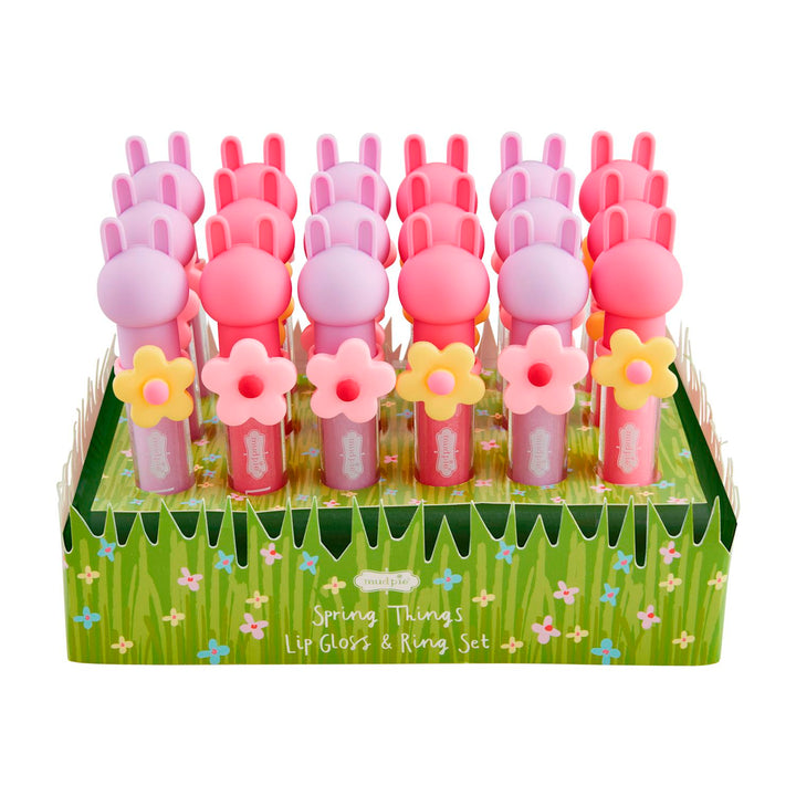 Spring Lip Gloss &amp; Ring Sets