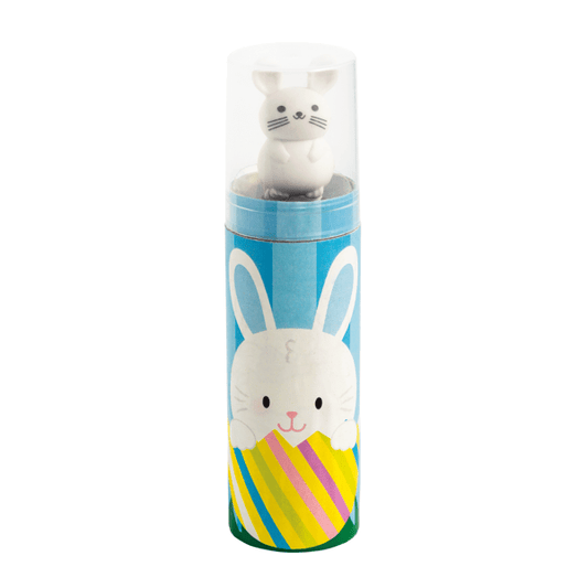 Mud Pie Pink Easter Pencils Set - 11-Piece Art Kit with Bunny Eraser