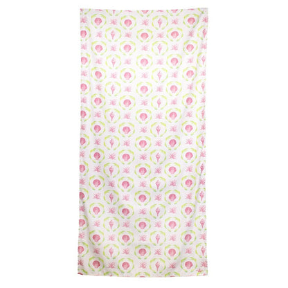 Brighton Terrace Beach Towel Pink Lilly/Lim 34x70