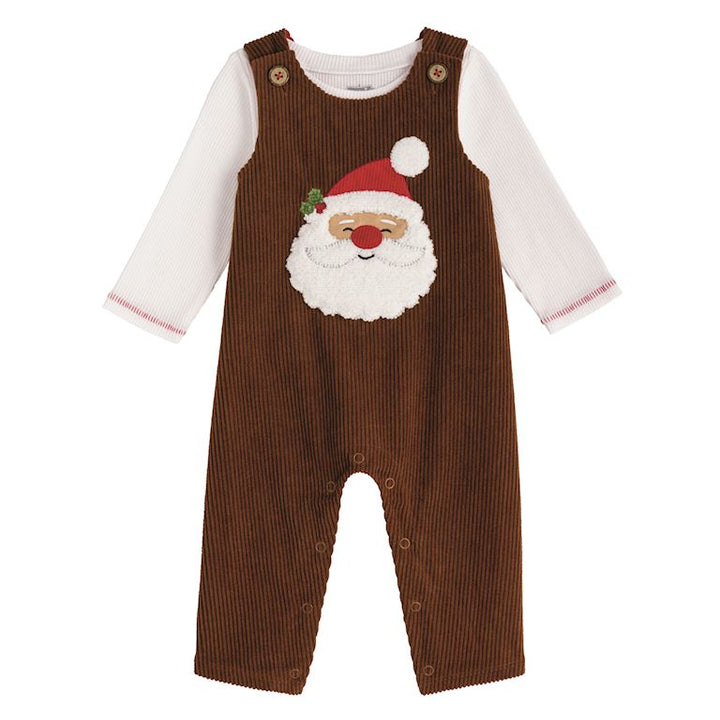 Mud Pie - Santa Corduroy Longall Set