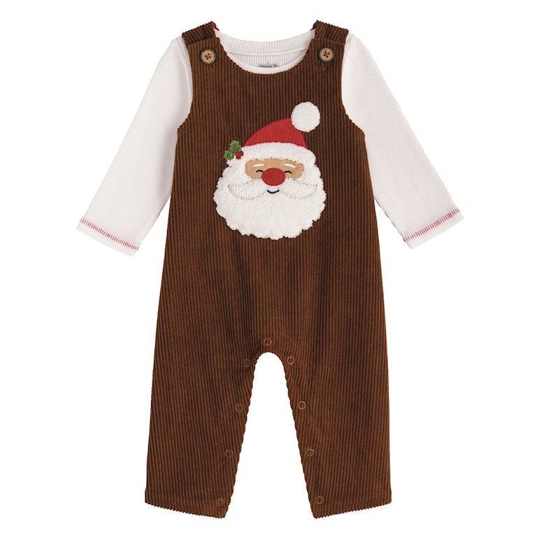 Santa Corduroy Longall Set
