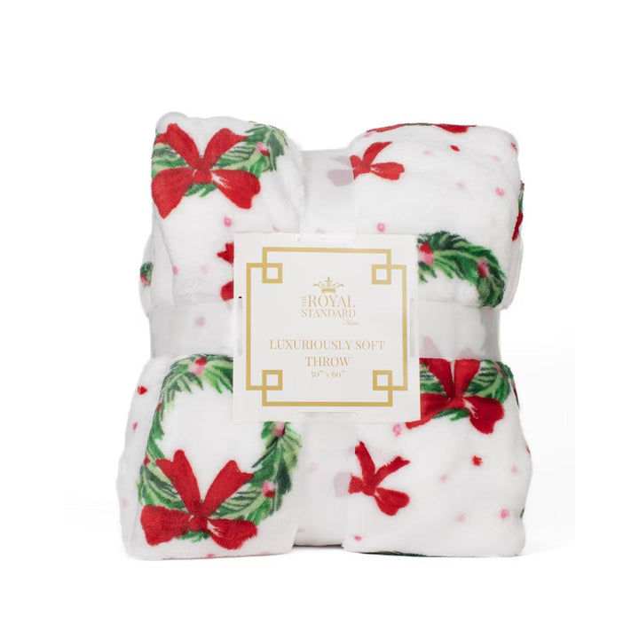 Clara Wreath Throw by The Royal Standard