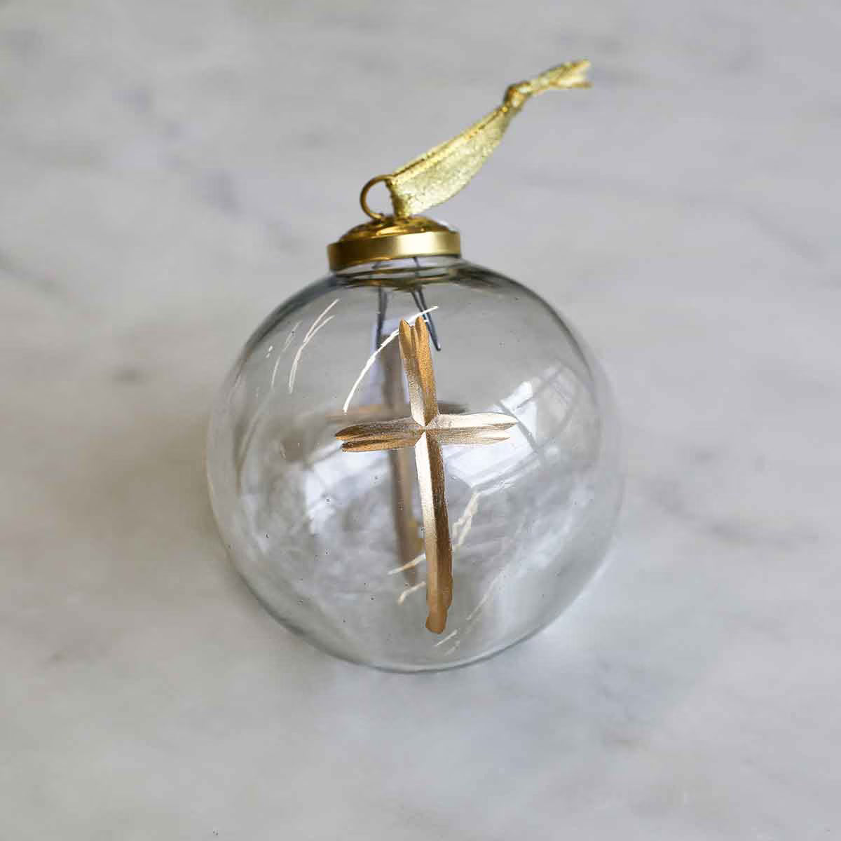 The Royal Standard Cruix Glass Ball Ornament - Thumbnail 3