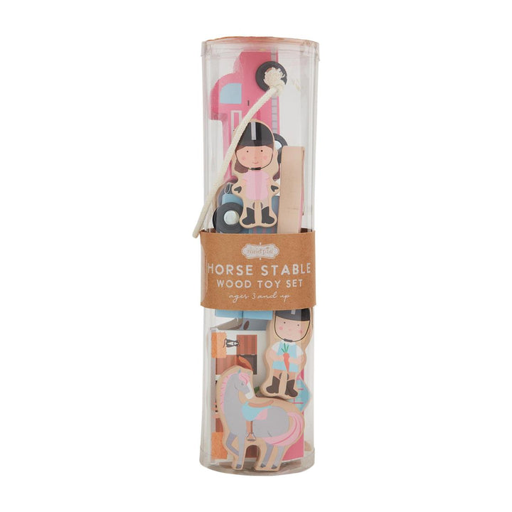 Mud Pie Wood Farm Toy Set