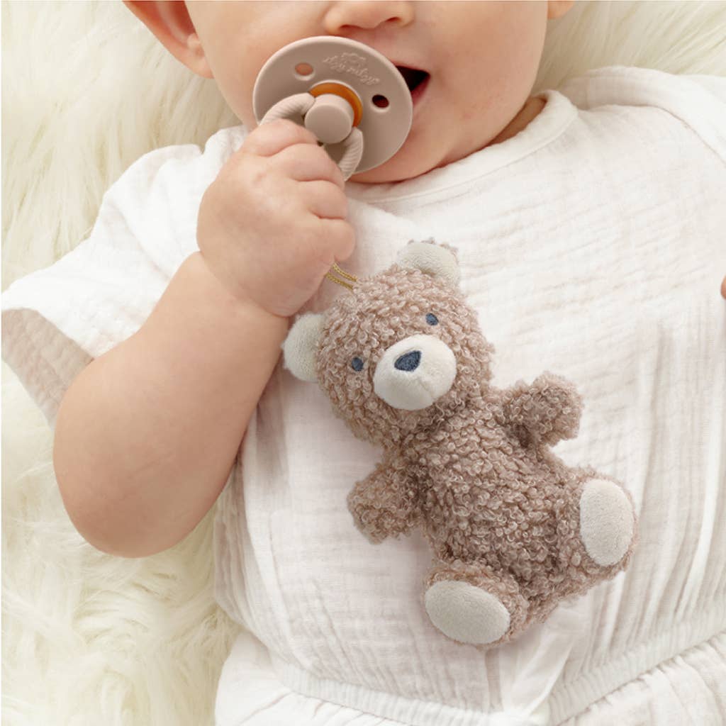 Itzy Ritzy Bitzy Pal Natural Rubber Pacifier &amp; Plush