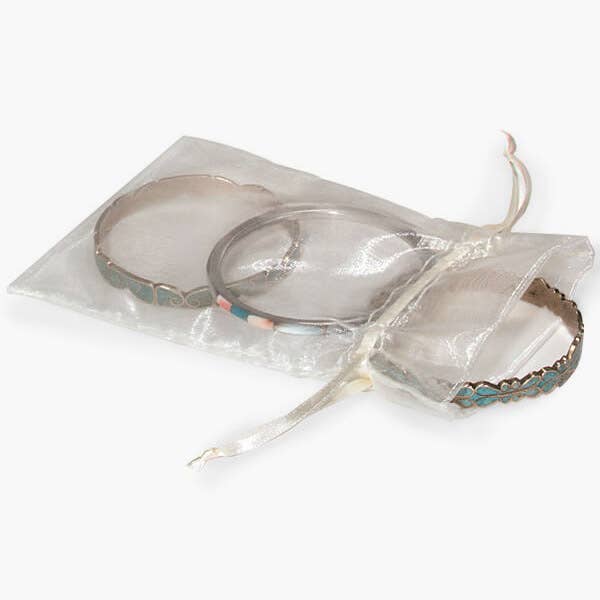 Organza Sheer Drawstring Bags