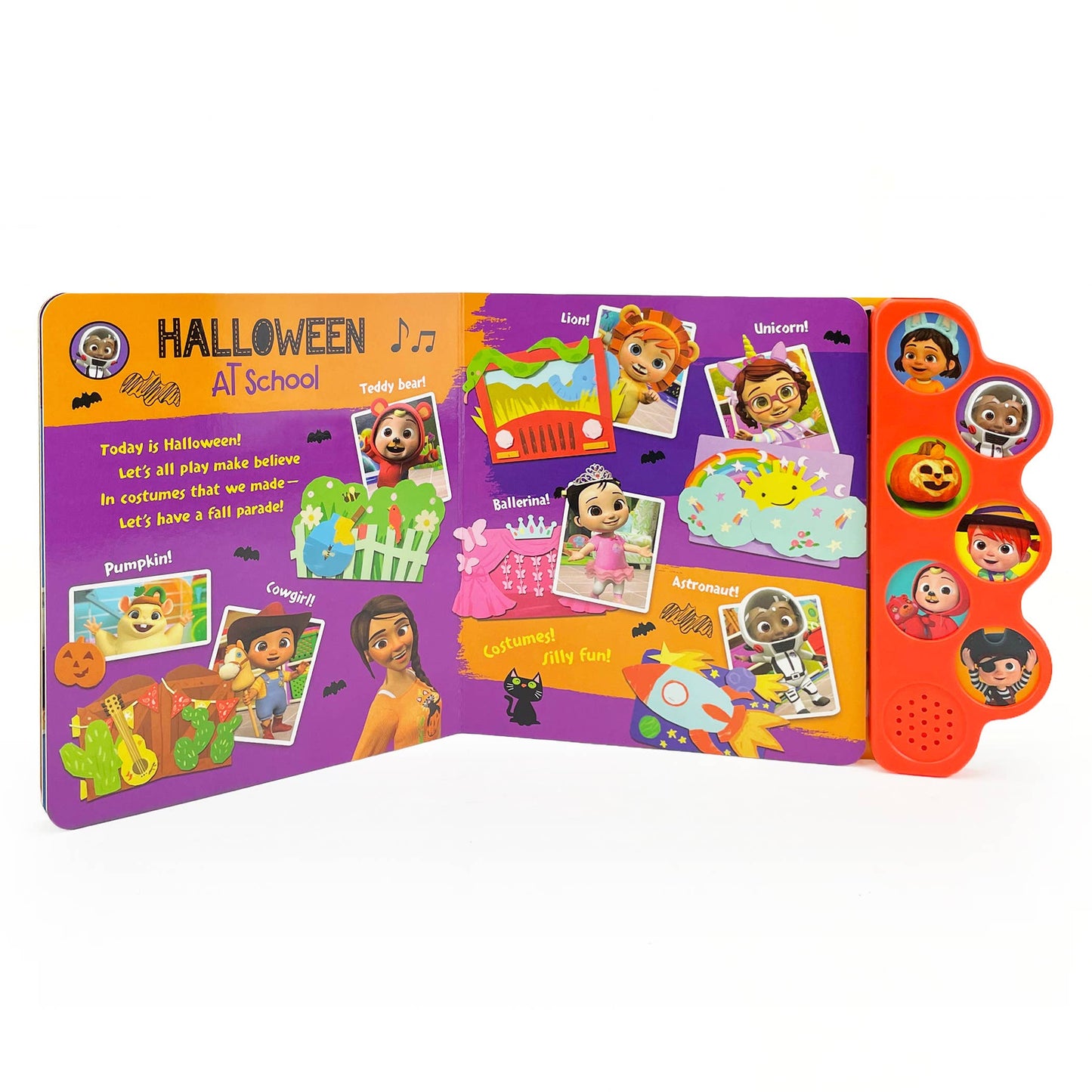 CoComelon Halloween Songs Sound Book