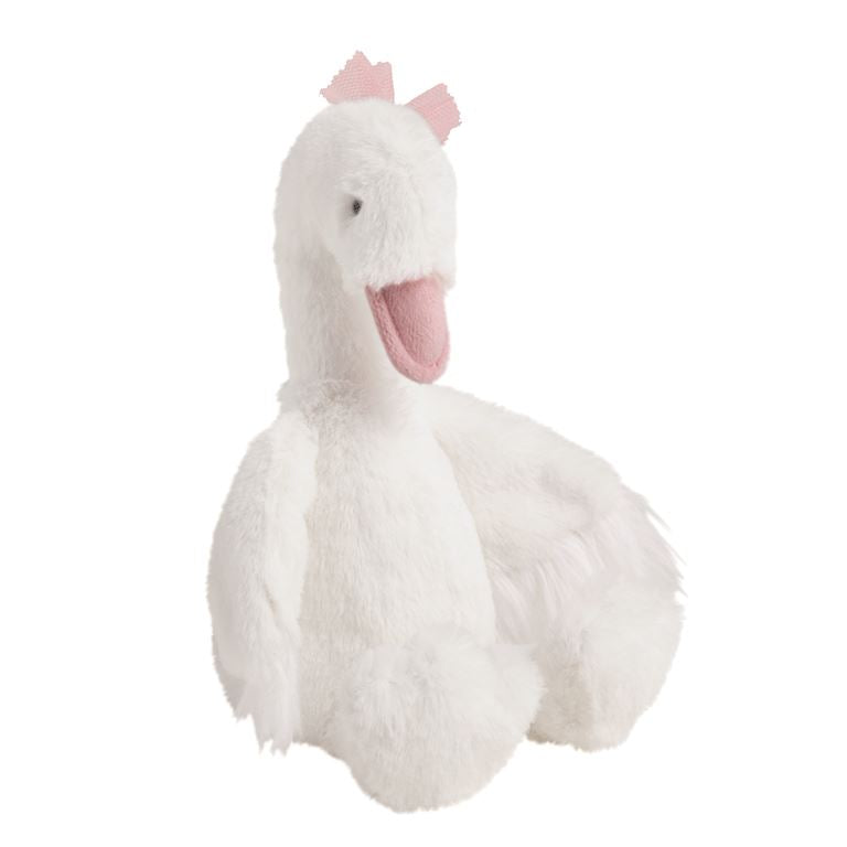 Mud Pie - Swan Mama &amp; Baby Plush Set