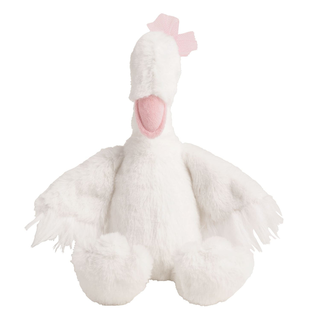 Mud Pie Swan Mama &amp; Baby Plush Set
