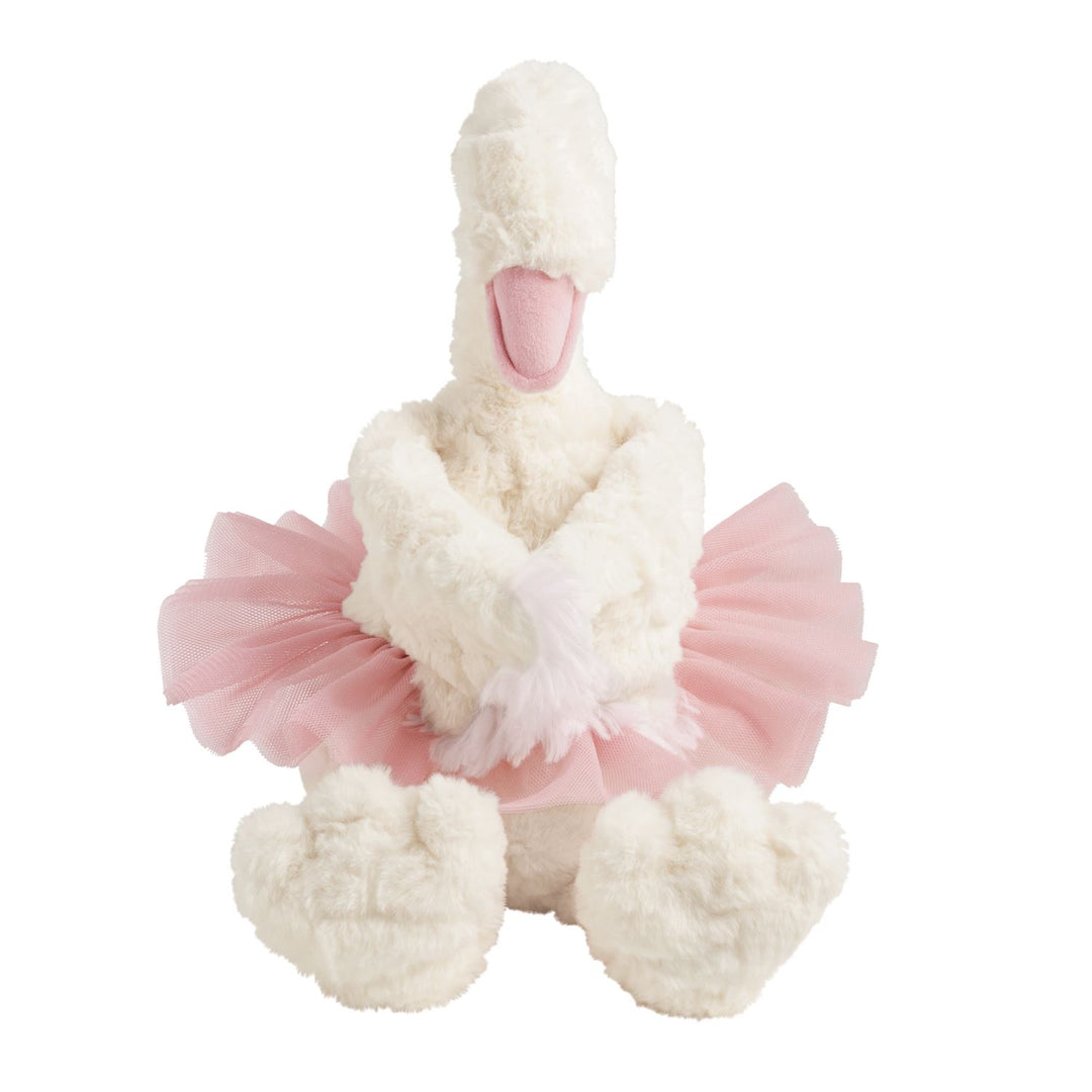Mud Pie Swan Mama &amp; Baby Plush Set