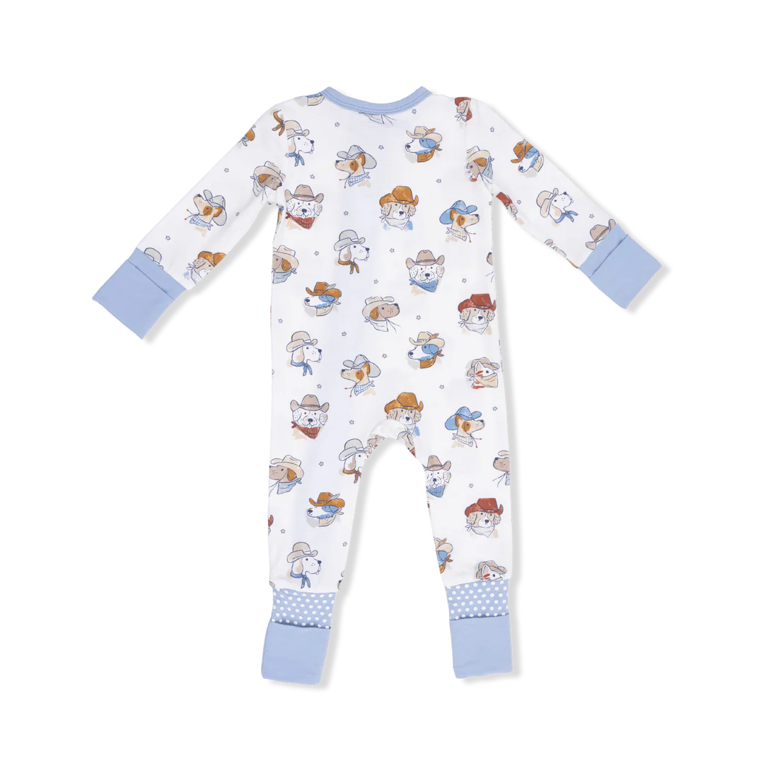 Cowdogs Bamboo Convertible Romper | Angel Dear