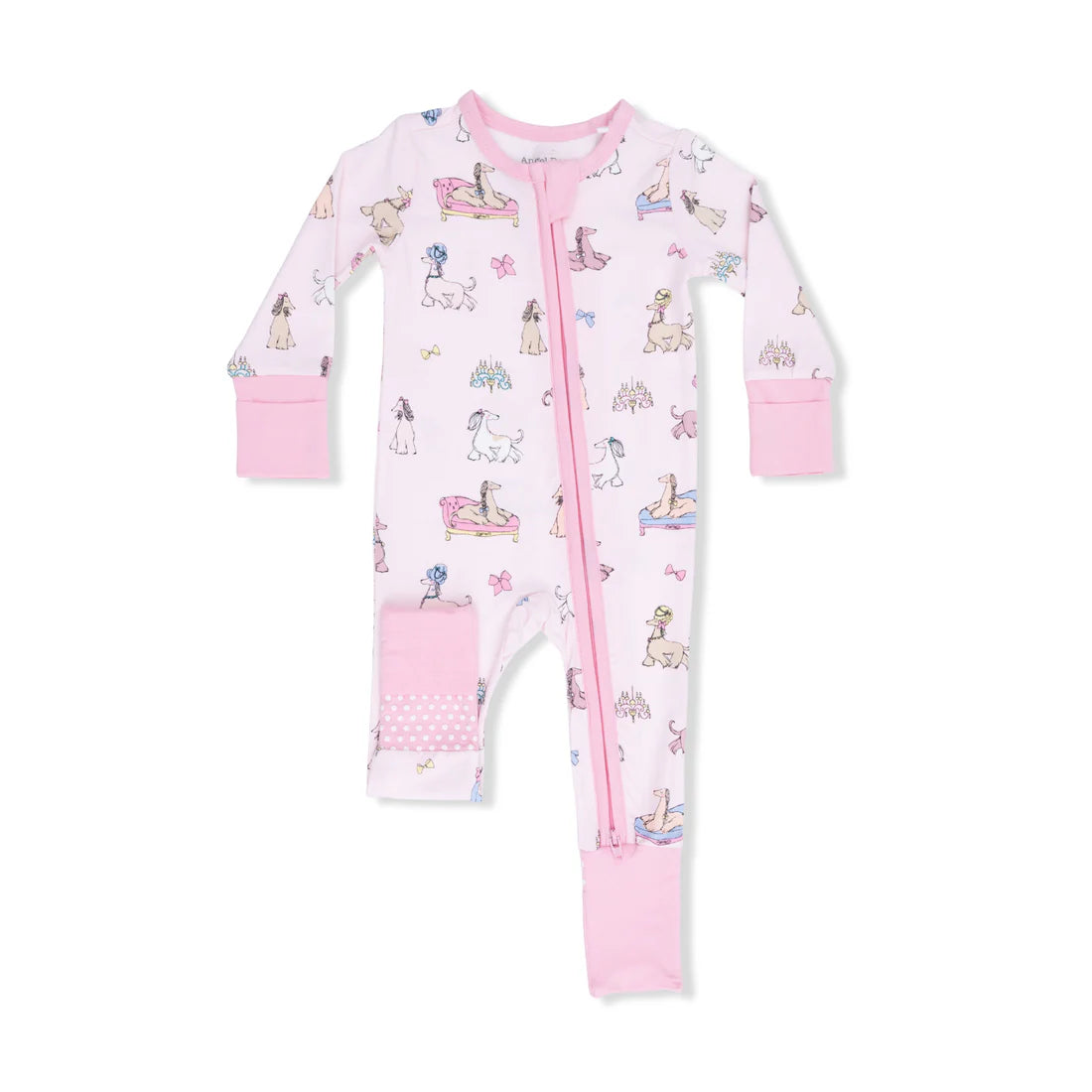 Fancy Hounds Bows Bamboo Convertible Romper