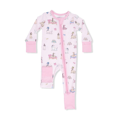 Fancy Hounds Bows Bamboo Convertible Romper