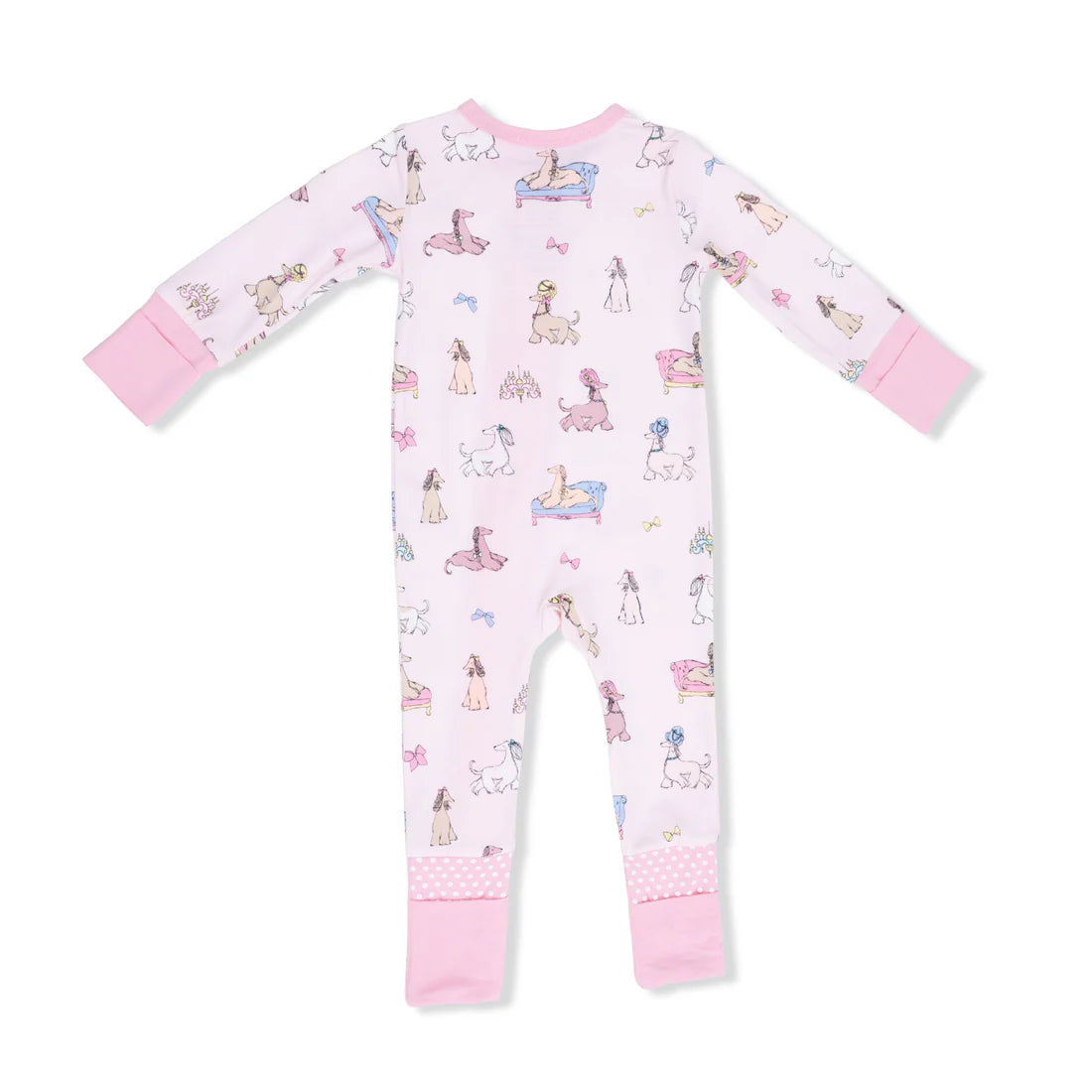 Fancy Hounds Bows Bamboo Convertible Romper