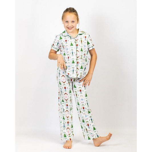 Girls Nutcracker Waltz Long Sleeve Pajamas by The Royal Standard
