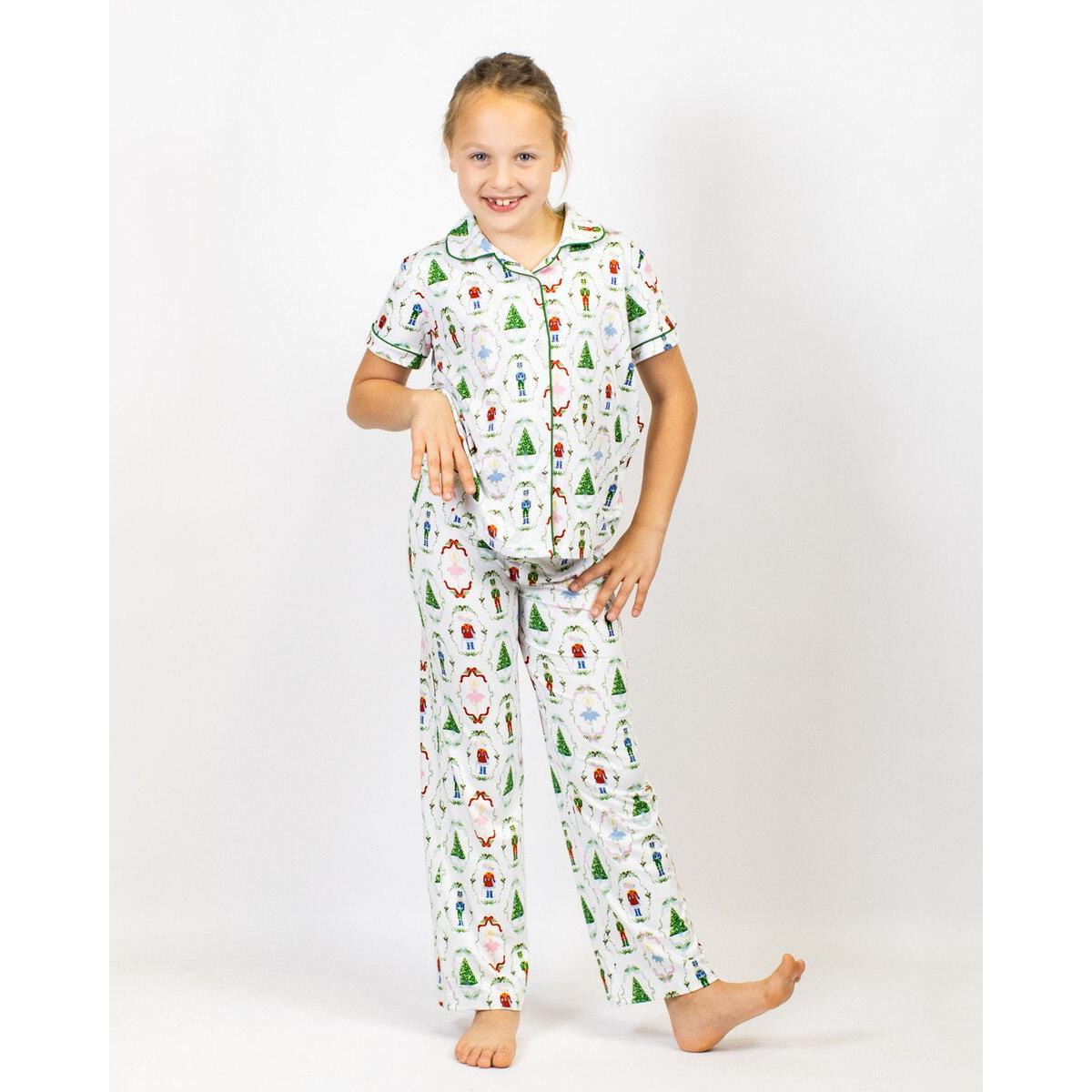 Girls Nutcracker Waltz Long Sleeve Pajamas by The Royal Standard