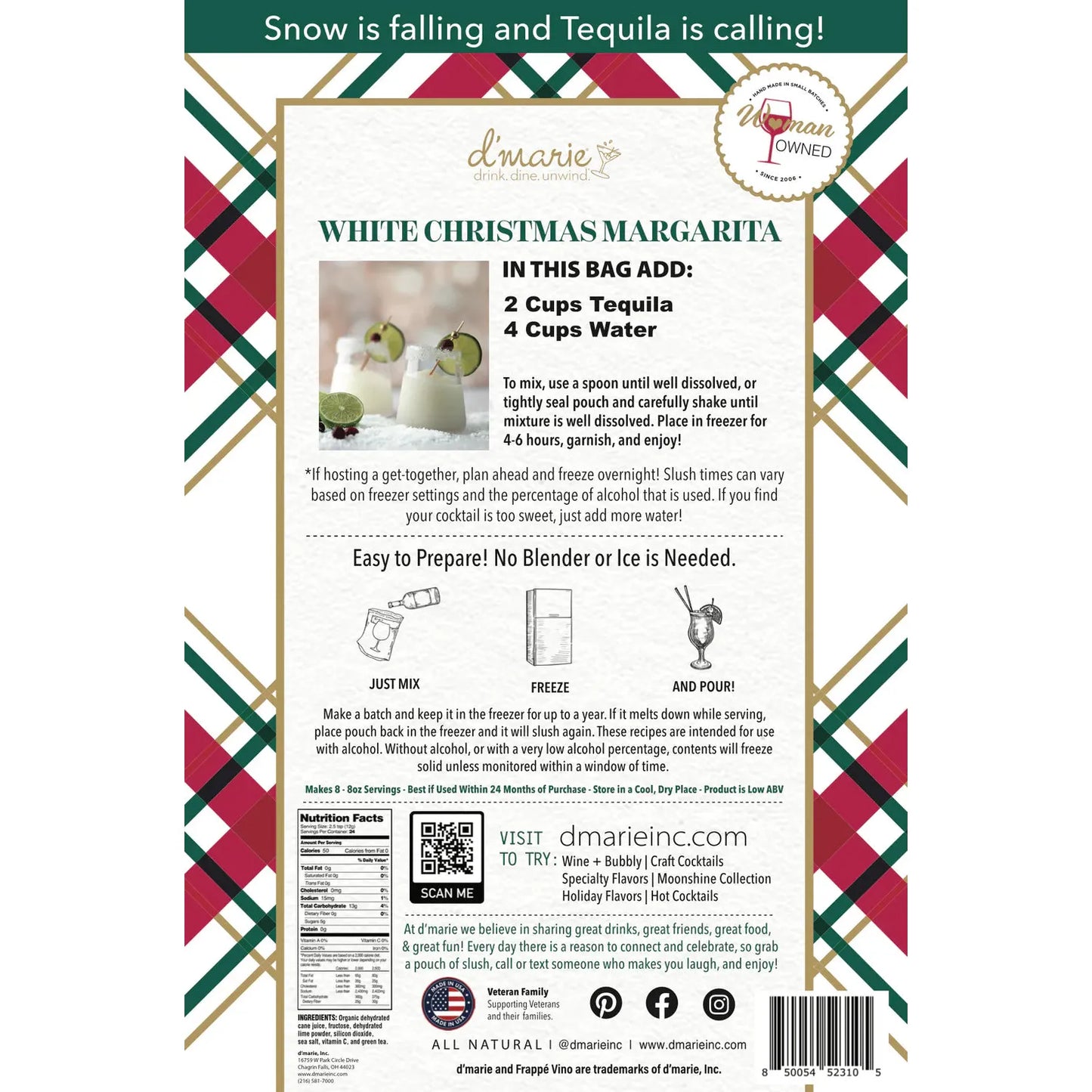 White Christmas Margarita