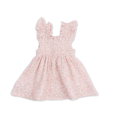 Harper Floral Organic Muslin Baby Doll Tunic & Bloomer Set | Angel Dear