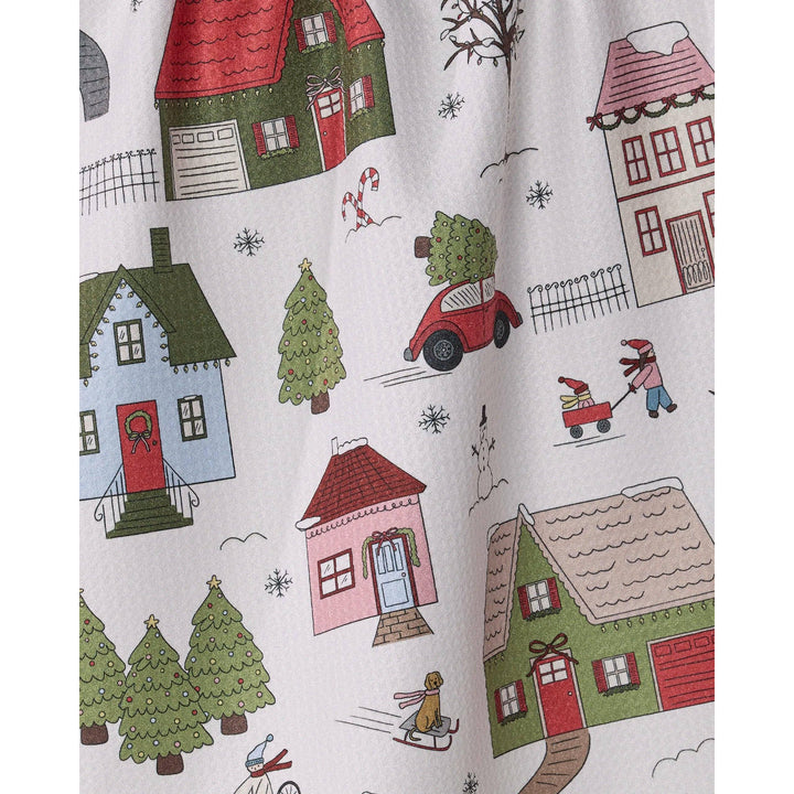 Winter Village Tea Towel - Holiday 2026
