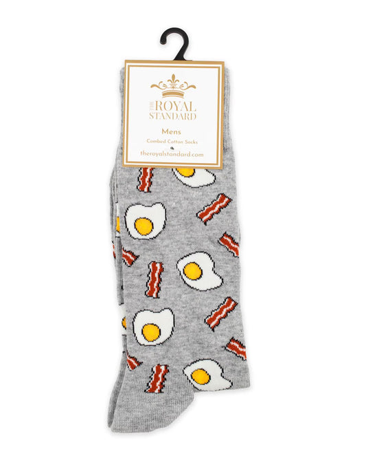 Men's Bacon and Eggs Socks