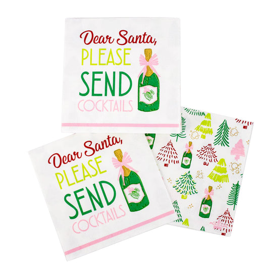 Dear Santa Cocktail Napkins (pack of 20)