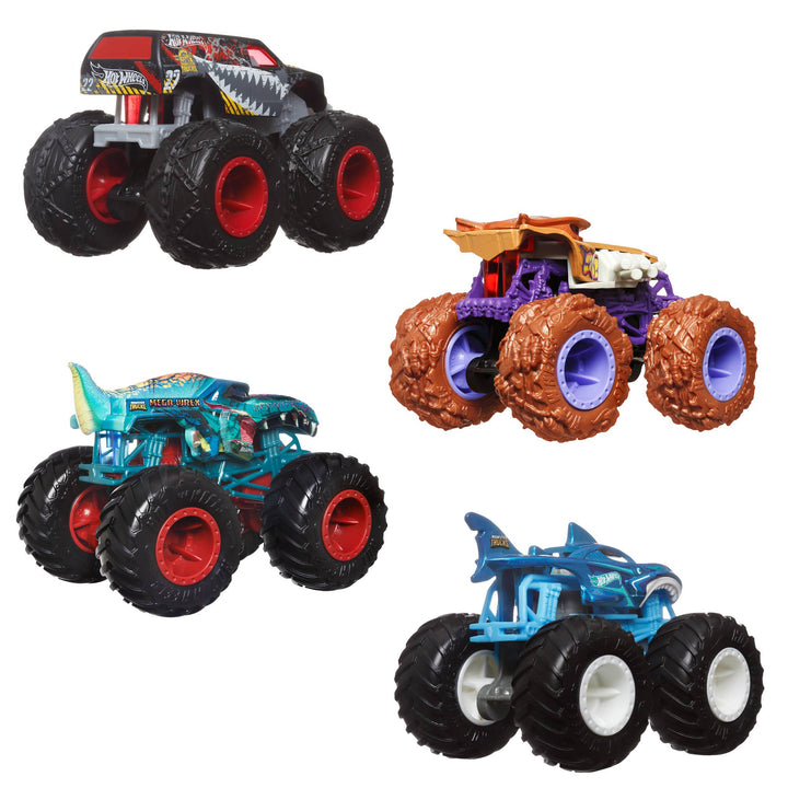 Mattel Hot Wheels Monster Trucks 4 Pack