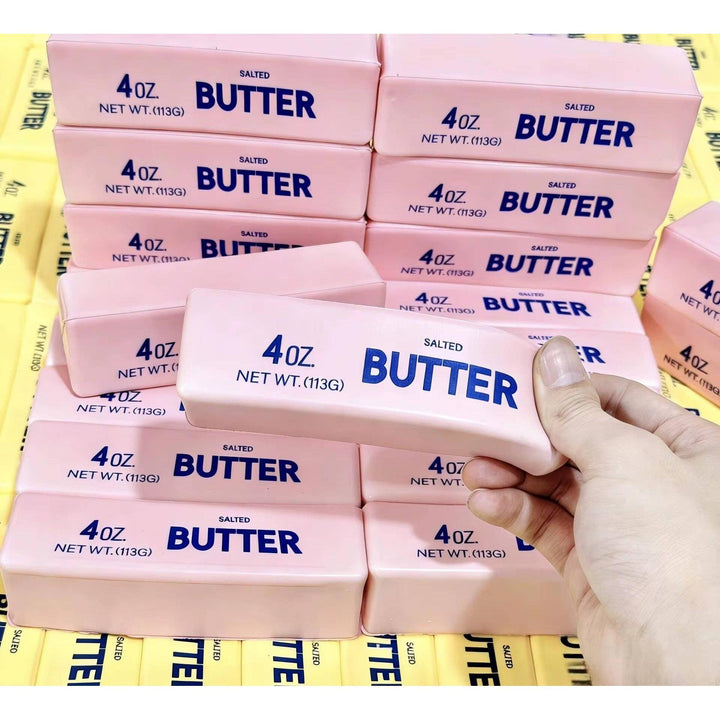 Pink Butter Squishy – Viral Slow Rising Sensory Stress Toy