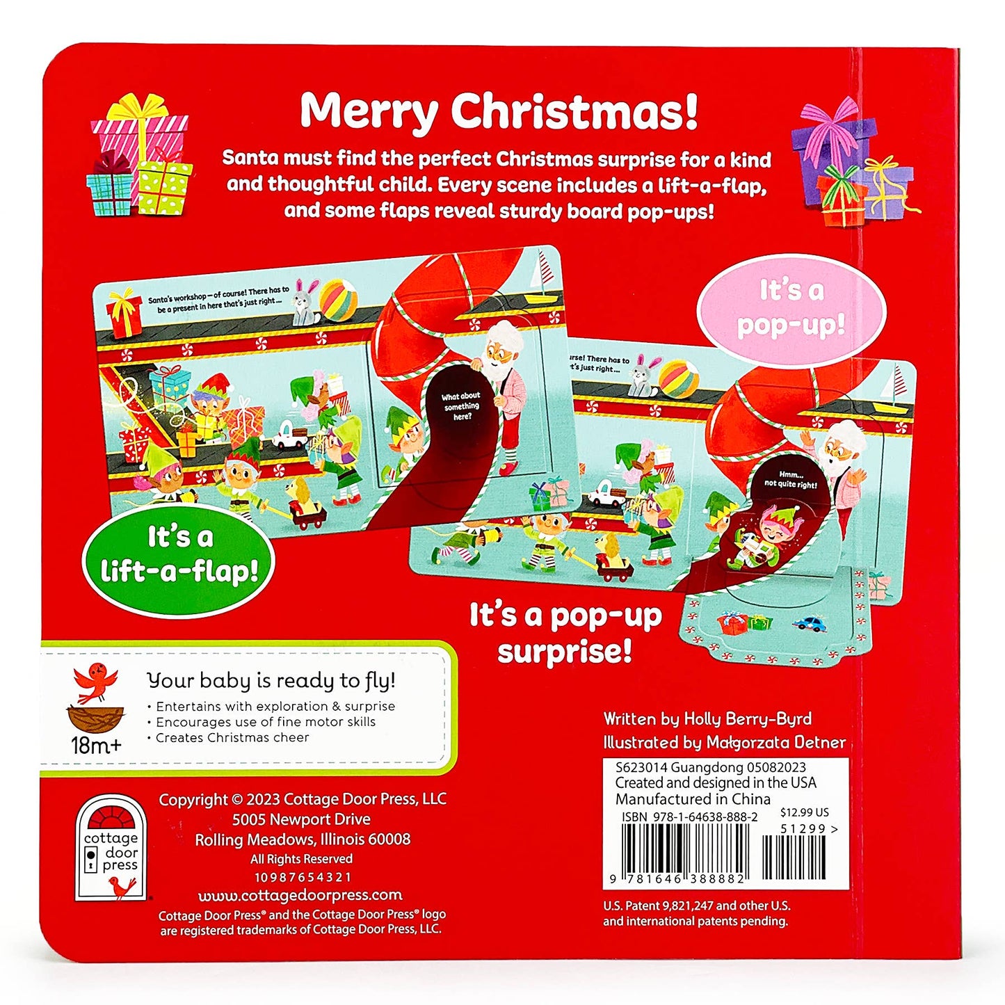 Santa's Special Christmas Gift Lift-a-Flap Board Book