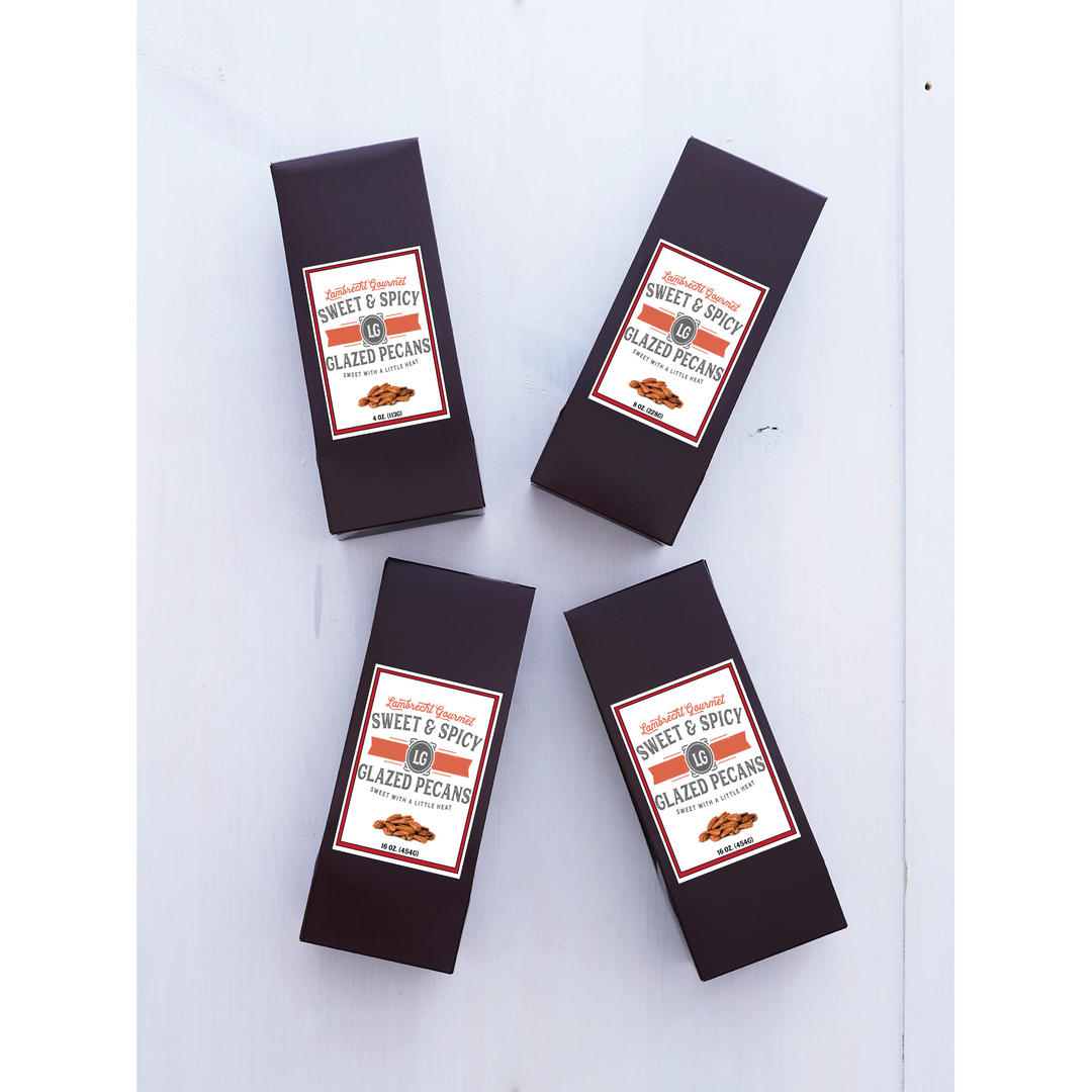 8oz Box Sweet &amp; Spicy Glazed Pecans