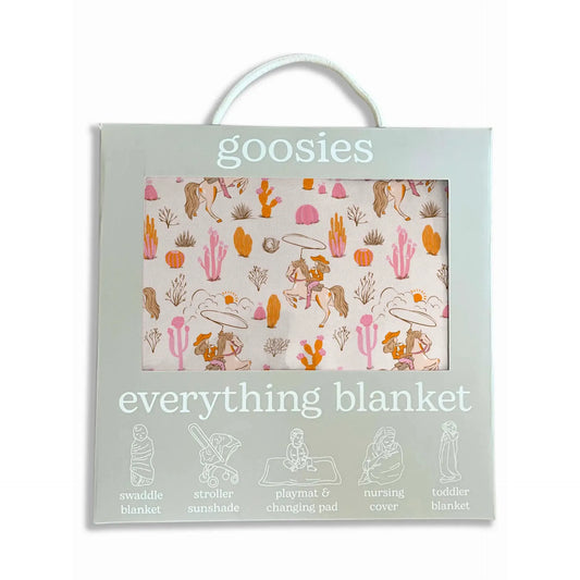 Everything Blanket - Saddle Up, Cowgirl Toile