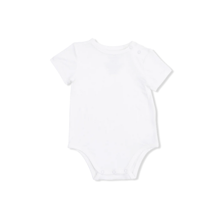 Farm Animals Bamboo Overall Shortie &amp; Bodysuit Set | Angel Dear