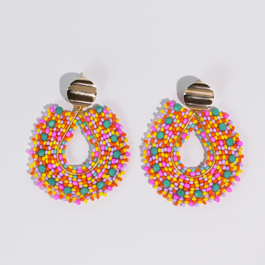 Confetti Beaded Earrings