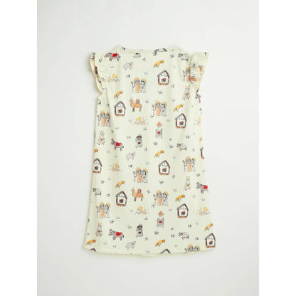Away in a Manger PJ Girls Nightgown Polyester
