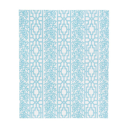 Coral And Trellis Robin's Egg Guest Towel Napkins - 15 Per Package