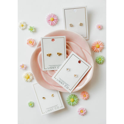 Screwback Stud Earrings - Sloane