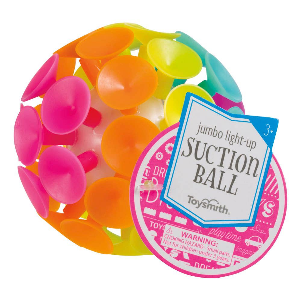 Light Up Jumbo Suction Ball