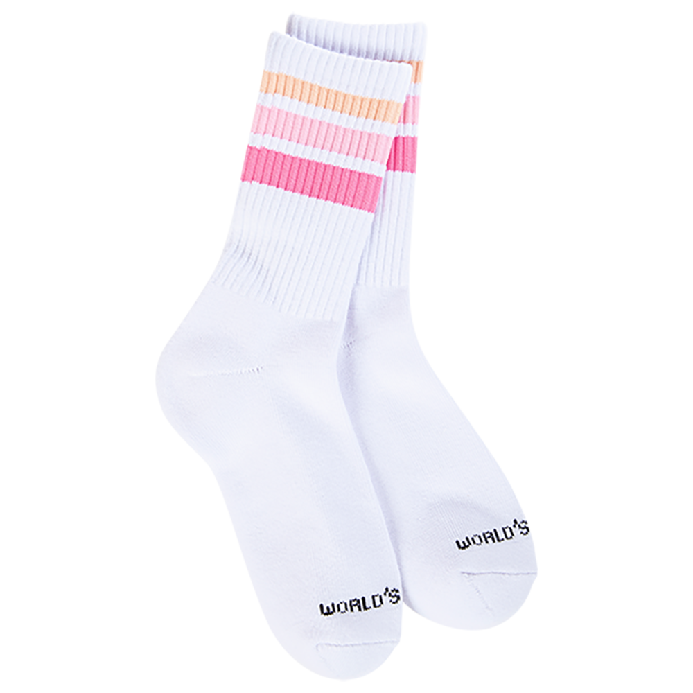 Sport Crew Pink Striped