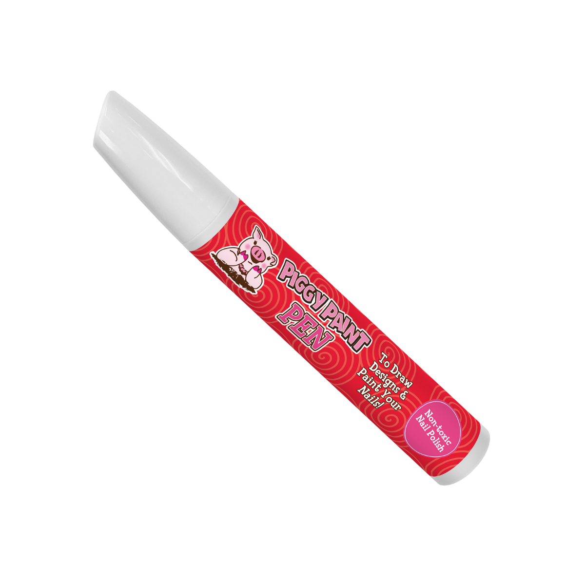 Razzle RED Piggy Paint Pen Non--Toxic Kids Nail Polish