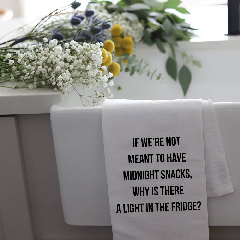 Midnight Snacks Tea Towel