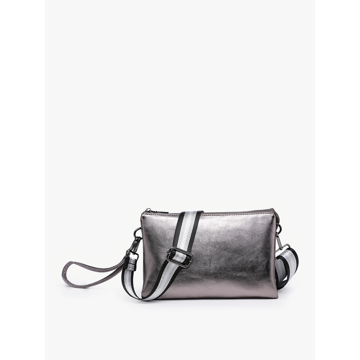Jen &amp; Co Izzy Crossbody Purse with Guitar Strap | Vegan Leather Bag